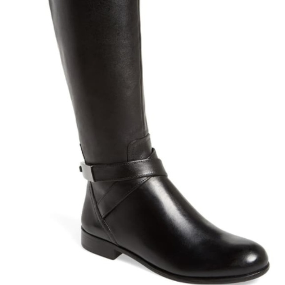 Franco Sarto Majesta' Black Riding Boot - Picture 1 of 7